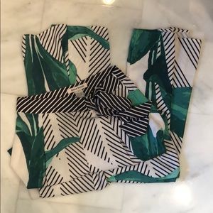 Vici Dolls Wide Leg Palm Pants